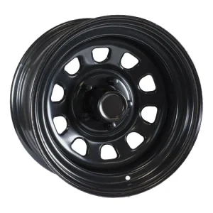 Ceco – Daytona – Black – 15″x10″ -38mm – All weather Wheels – CD845055
